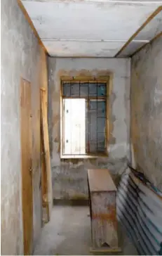  ?? PHOTOS: ?? Empty room at the vocation section of the Omoyeni Special School Nurudeen Oyewole