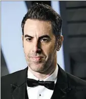  ?? JEAN-BAPTISTE LACROIX/GETTY-AFP ?? Comedian Sacha Baron Cohen, seen in March, is set to debut his new series, “Who is America,” on Sunday.