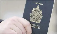  ?? TOM HANSON/THE CANADIAN PRESS ?? Documents show officials worry that extremists might see passport offices as a prime target for an attack.