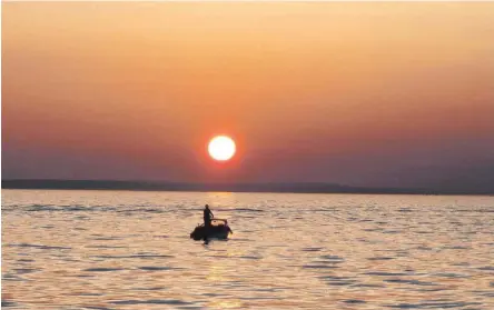  ?? gesehen von LZ-Leser Heinz Vogt ?? Zum Wochenstar­t kehrt der Spätsommer an den Bodensee zurück