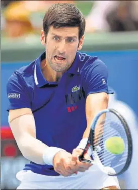  ?? AFP ?? Novak Djokovic has dropped to 14th in the rankings following a sixmonth injury layoff.