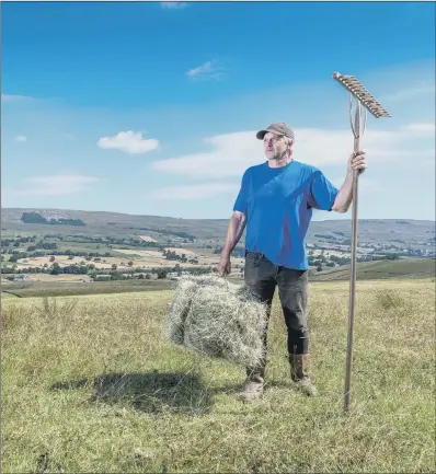  ?? PICTURE: JAMES HARDISTY. ?? GOOD SYSTEM: Farmer David Metcalfe, of Burtersett, near Hawes, farms 400 acres of rough grazing land and is one of 19 farmers taking part in a results-based payment schemes that the Yorkshire Dales National Park Authority is trialling with Natural...