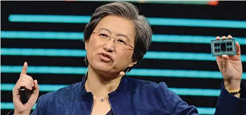  ??  ?? Lisa Su, chief executive officer of Advanced Micro Devices.