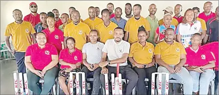 ?? (Courtesy pic) ?? A group photo of the some of the aspiring coaches taking part in the Criiios coaching programmes.