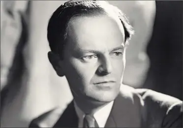  ?? Picture: National Portrait Gallery, London ?? Kenneth Clark photograph­ed by Howard Coster in 1937