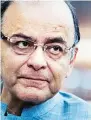  ??  ?? ARUN JAITLEY, UNION FINANCE MINISTER