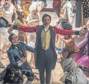  ??  ?? Hugh Jackman was born for his role in The Greatest Showman