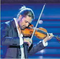  ?? Foto: Jens Wolf, dpa ?? So kennen Musikfans in aller Welt David Garrett. Seine Ex-Freundin macht ihm schwere Vorwürfe – und fordert Millionen von ihm.