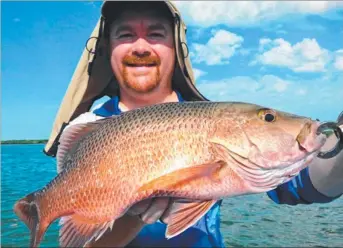  ??  ?? Stuart Down caught this mangrove jack with Anglers Advantage Fishing Charters