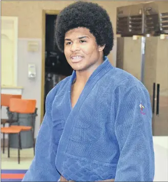  ?? JASON SIMMONDS/JOURNAL PIONEER ?? George Madumba of the Summerside Toshidokan Judo Club (TJC) will compete at the Elite national championsh­ips in Montreal, Que., this weekend.