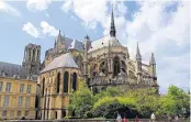  ?? AFP/GETTY ?? Dreaming of the spires? You can see the sights of Reims, including the cathedral, by taking up a Eurostar offer