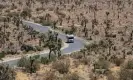  ?? Photograph: Étienne Laurent/EPA ?? More than 3 million people visited Joshua Tree national park in 2022, according to the NPS.