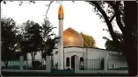  ??  ?? Místo prvního z útoků – mešita Al-Núr