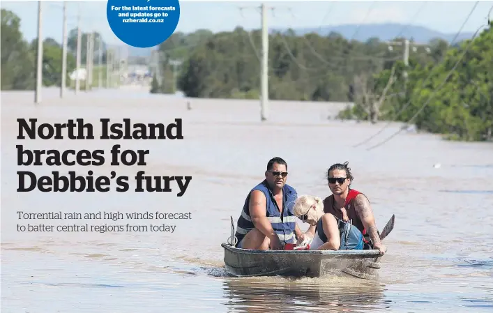  ?? Pictures / AAP ?? The extreme inundation of Australia’s east, including Waterford south of Brisbane, has left five dead and three others are still missing.