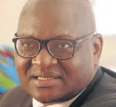  ??  ?? Gauteng premier David Makhura