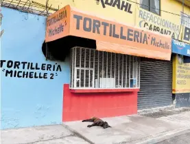  ?? LAURA LOVERA ?? El 20% de las tortillerí­as cerró por falta de gas en la CdMx