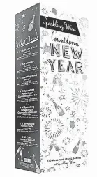  ?? ALDI ?? Aldi’s Sparkling Wine Countdown to the New Year will be available Dec. 4 and cost $ 24.99.