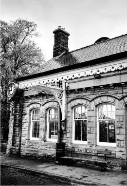  ??  ?? THIS PAGE, FROM TOP Once a small room in Alnwick’s former train station, Barter Books now encompasse­s a large part of the
grand old building; besides its paying customers, it offers a barter system, with old books swapped for secondhand stock