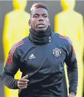  ??  ?? Manchester United’s Paul Pogba.