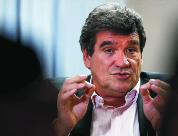  ??  ?? El ministro de Inclusión, Seguridad Social y Migracione­s, José Luis Escrivá