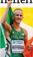  ??  ?? Peak: Heffernan won the 50k walk at the 2013 World Championsh­ips