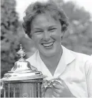  ?? FLORIDA ?? Mickey Wright, who won 82 profession­al tournament­s and 13 LPGA majors, won the Jacksonvil­le Ladies Open three times in the 1950s.