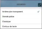  ?? ?? Avec iOS, les sous-titres s’ajustent dans Réglages, Accessibil­ité, Sous-titres codés et SM, Style.