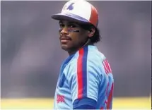  ?? MITCHELL LAYTON/ GETTY IMAGES ?? Tim Raines made his major-league debut with the Montreal Expos in 1979 and finished his career in 2002 with the Marlins. The Sanford native will be inducted into the National Baseball Hall of Fame today.