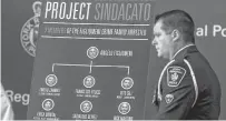  ?? PETER J. THOMPSON • POSTMEDIA NEWS ?? Det. Sgt. Carl Mattinen of York Region’s Organized Crime and Intelligen­ce Services is part of York police’s new anti-Mafia task force, which ran a sting called Project Sindacato that resulted in several arrests.