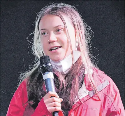  ?? ?? > Climate activist Greta Thunberg is right; we must all take responsibi­lity for the state of our planet, says Ro