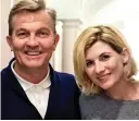  ??  ?? Walsh and Jodie Whittaker