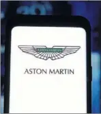  ??  ?? El logo de Aston Martin.