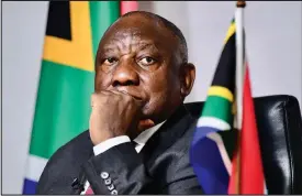  ?? ?? UMENGAMELI wezwe umnu Cyril Ramaphosa okuthiwa wehlulekil­e wukugxeka ukuhlasela okunonya kwehamas kwa-israel.