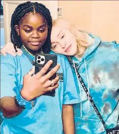  ?? INSTAGRAM ?? Madonna felicita a su hija Mercy, que adoptó en Malaui, por sus 15 años