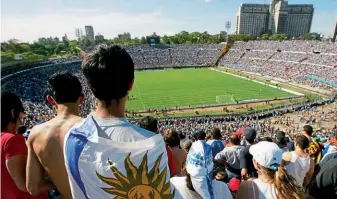  ??  ?? Estadio Centenario... Uruguay’s national stadium hosted the first-ever World Cup final back in 1930