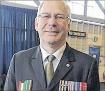  ?? SUBMITTED PHOTO ?? Harold Davis is a Persian Gulf War veteran and president of the Persian Gulf Veterans of Canada.