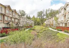  ??  ?? Albion Station is a Maple Ridge project from Platinum Group of Companies.