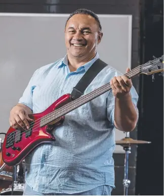  ?? Picture: JERAD WILLIAMS ?? Nerang State High School music teacher Dean Harawira is an ARIA finalist.