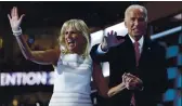  ?? CAROLYN KASTER — THE ASSOCIATED PRESS ?? Jill Biden Wnd President-elect Joe Biden will chWt with host RyWn SeWcrest tonight on “New YeWr’s Rockin’ Exe.”