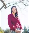  ?? SARAH REINGEWIRT­Z STAFF PHOTOGRAPH­ER ?? Loyola Marymount University professor Nadia Kim says she was nearly run over while in a crosswalk near
Fox Hills Park in Culver City by a male motorist who mocked her for being Asian.