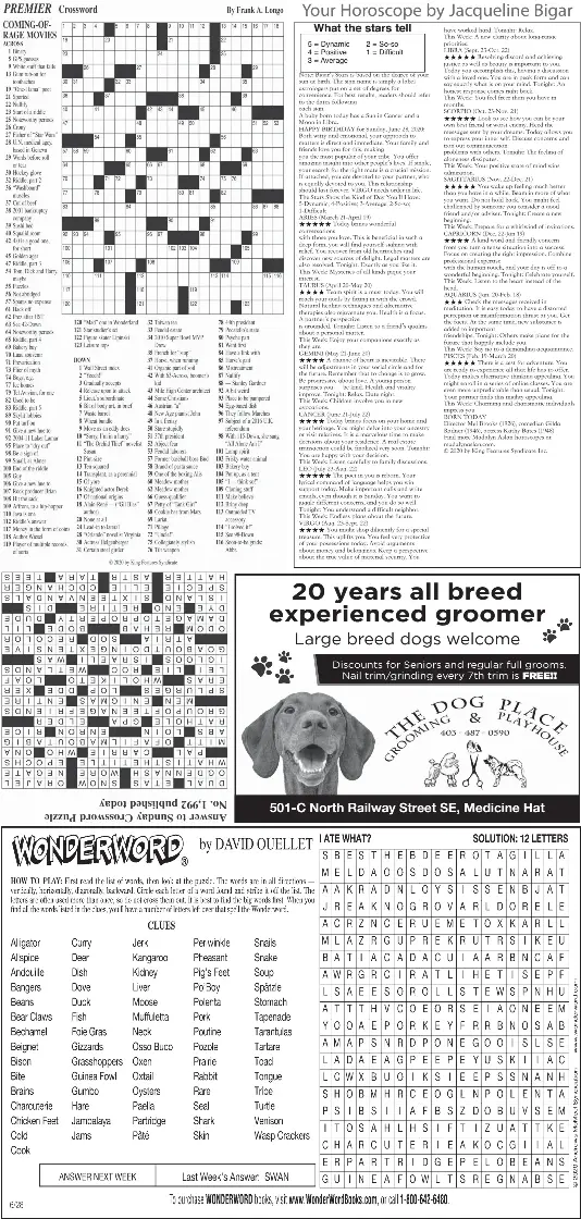 Your Horoscope by Jacqueline Bigar PressReader
