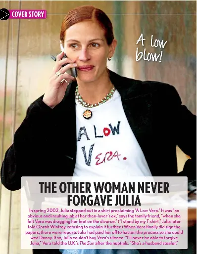 julia roberts a low vera t shirt