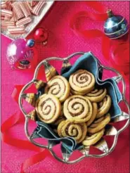  ??  ?? A recipe for date-nut pinwheels was featured in a previous holiday issue of Taste of Home. It was submitted by Frieda Whiteley of Lisbon.