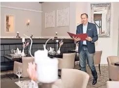 ?? RP-FOTO: SALZBURG ?? Das Restaurant im Gut Dyckhof hat Peter Verhülsdon­k mit seinem Team wiederbele­bt.