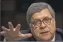  ?? Tasos Katopodis / Getty Images ?? Attorney General nominee William Barr