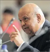  ?? PHOTO: HENK KRUGER/AFRICAN NEWS AGENCY (ANA) ?? Public Enterprise­s Minister Pravin Gordhan has been placed in charge of SAA.