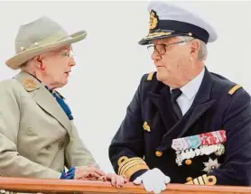  ??  ?? Dänemarks Prinz Henrik (mit Königin Margrethe) ist sehr krank AP