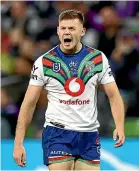  ??  ?? Rocco Berry, who made his NRL debut against the Melbourne Storm on Anzac Day, will be at the Warriors until the end of the 2024 season.