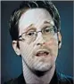  ?? JUSTIN LANE/EPA ?? Edward Snowden was the most notable omission on the list announced Tuesday.