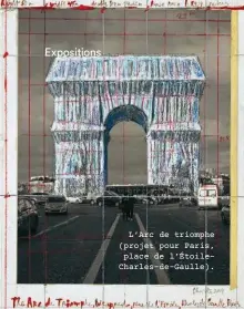  ??  ?? L’Arc de triomphe (projet pour Paris, place de l’ÉtoileChar­les-de-Gaulle).